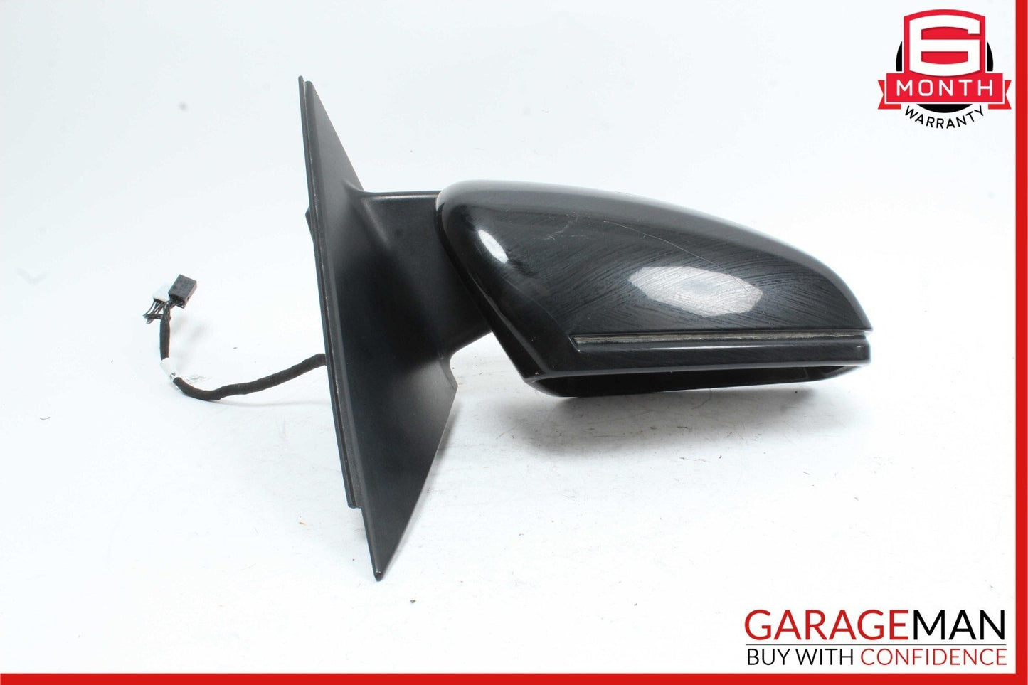 12-15 Mercedes W204 C250 E350 Front Right Side Mirror Rear View Door Black OEM