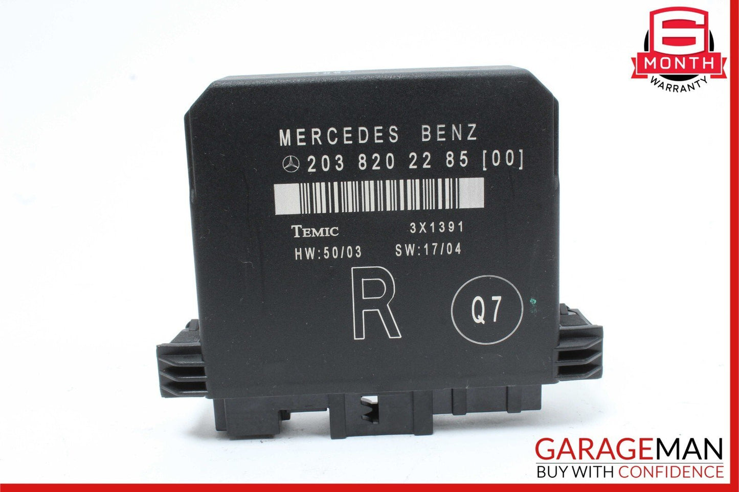 01-07 Mercedes W203 C230 C55 AMG Rear Right Side Door Control Module Unit OEM