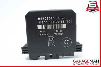 01-07 Mercedes W203 C230 C55 AMG Rear Right Side Door Control Module Unit OEM