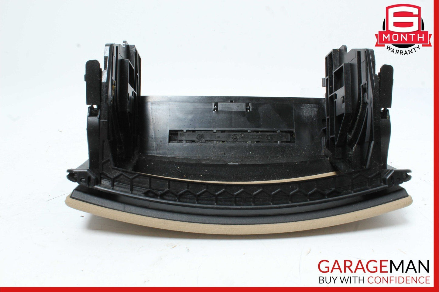 10-13 Mercedes W221 S350 S550 Dash Center Console CD Player Trim Cover Brown