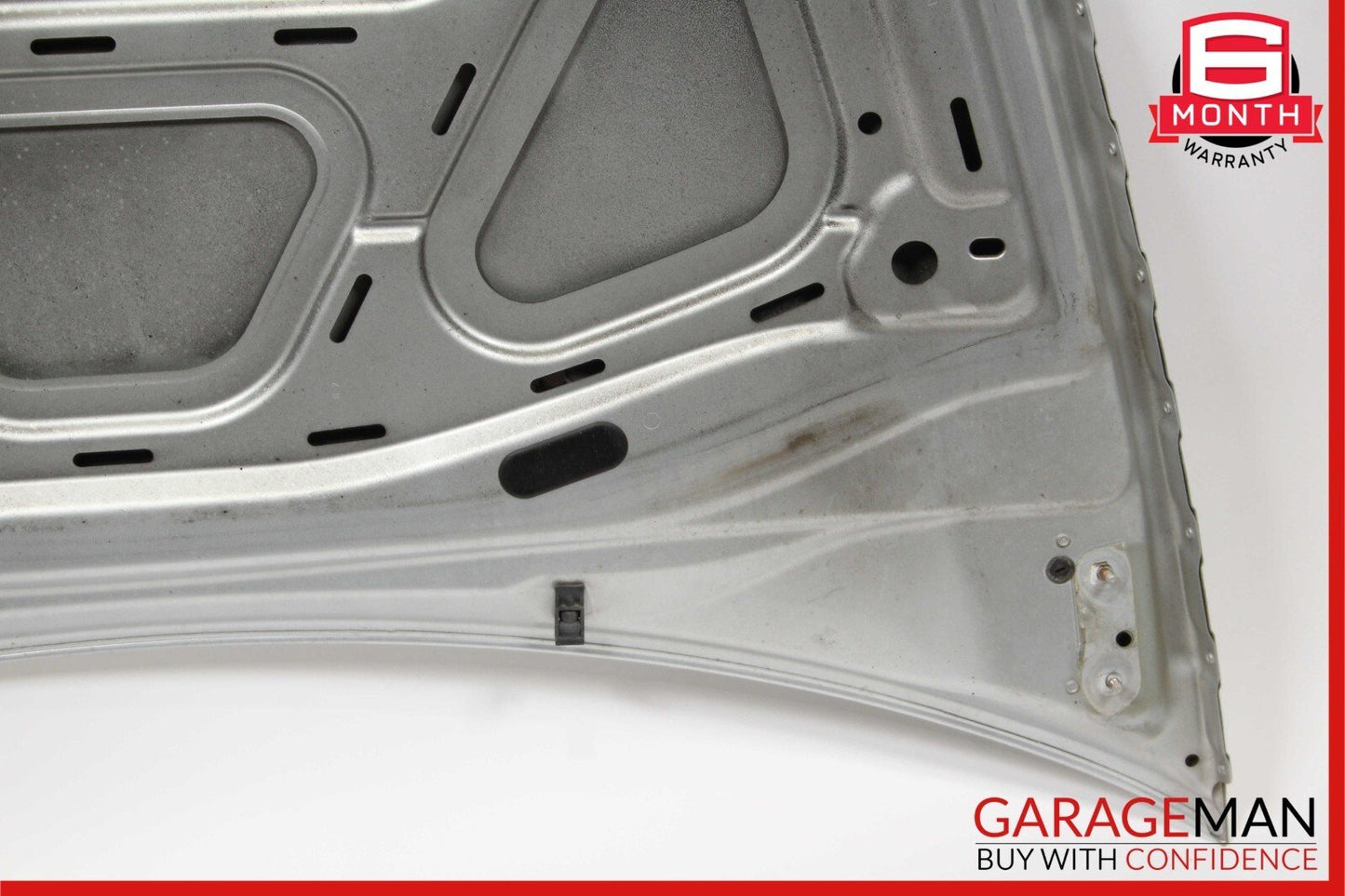 03-06 Porsche Cayenne S 955 Front Hood Bonnet Panel Assembly Crystal Silver OEM