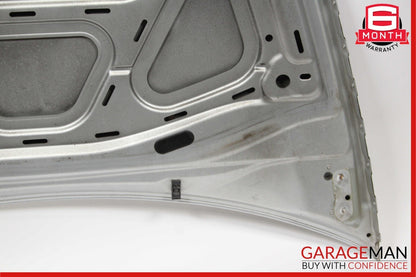 03-06 Porsche Cayenne S 955 Front Hood Bonnet Panel Assembly Crystal Silver OEM