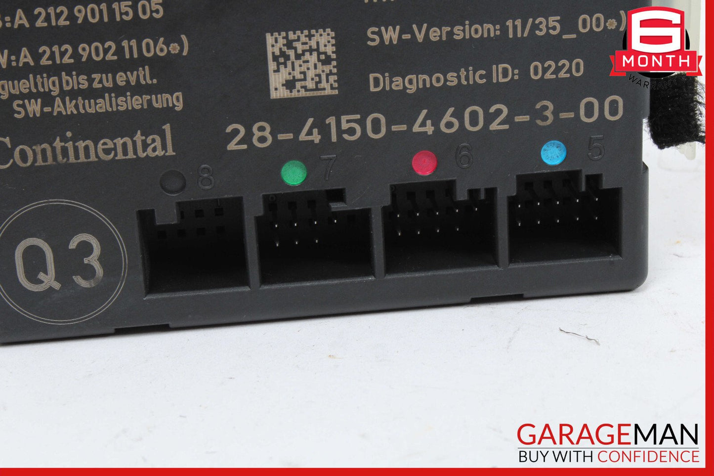 08-18 Mercedes X204 GLK250 C250 Front Right Side Door Control Module Unit OEM