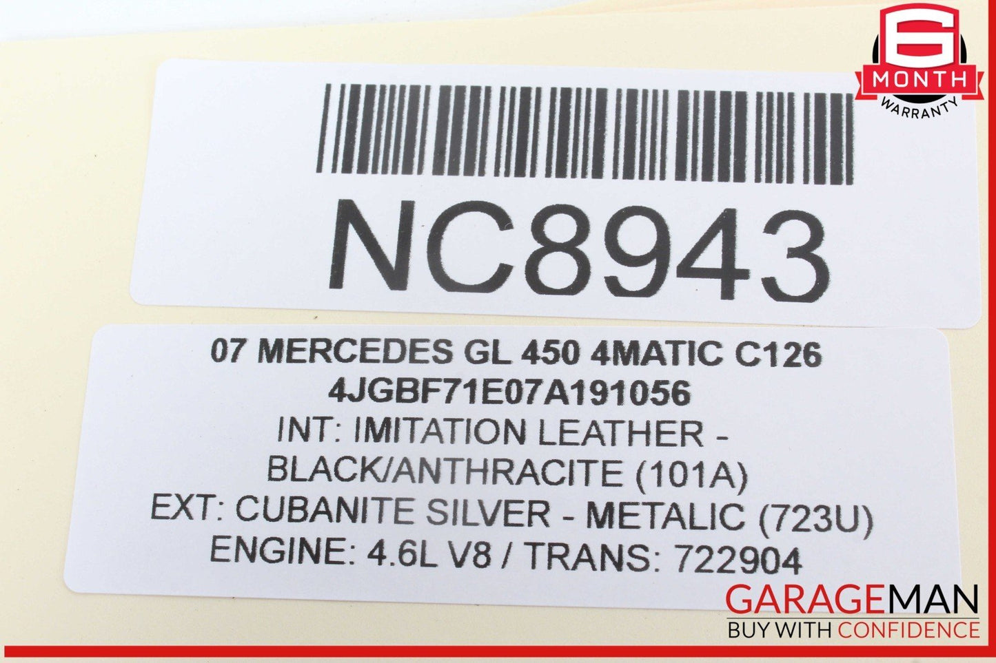 06-12 Mercedes X164 GL450 4MATIC Communication Control Module 2198200926 OEM