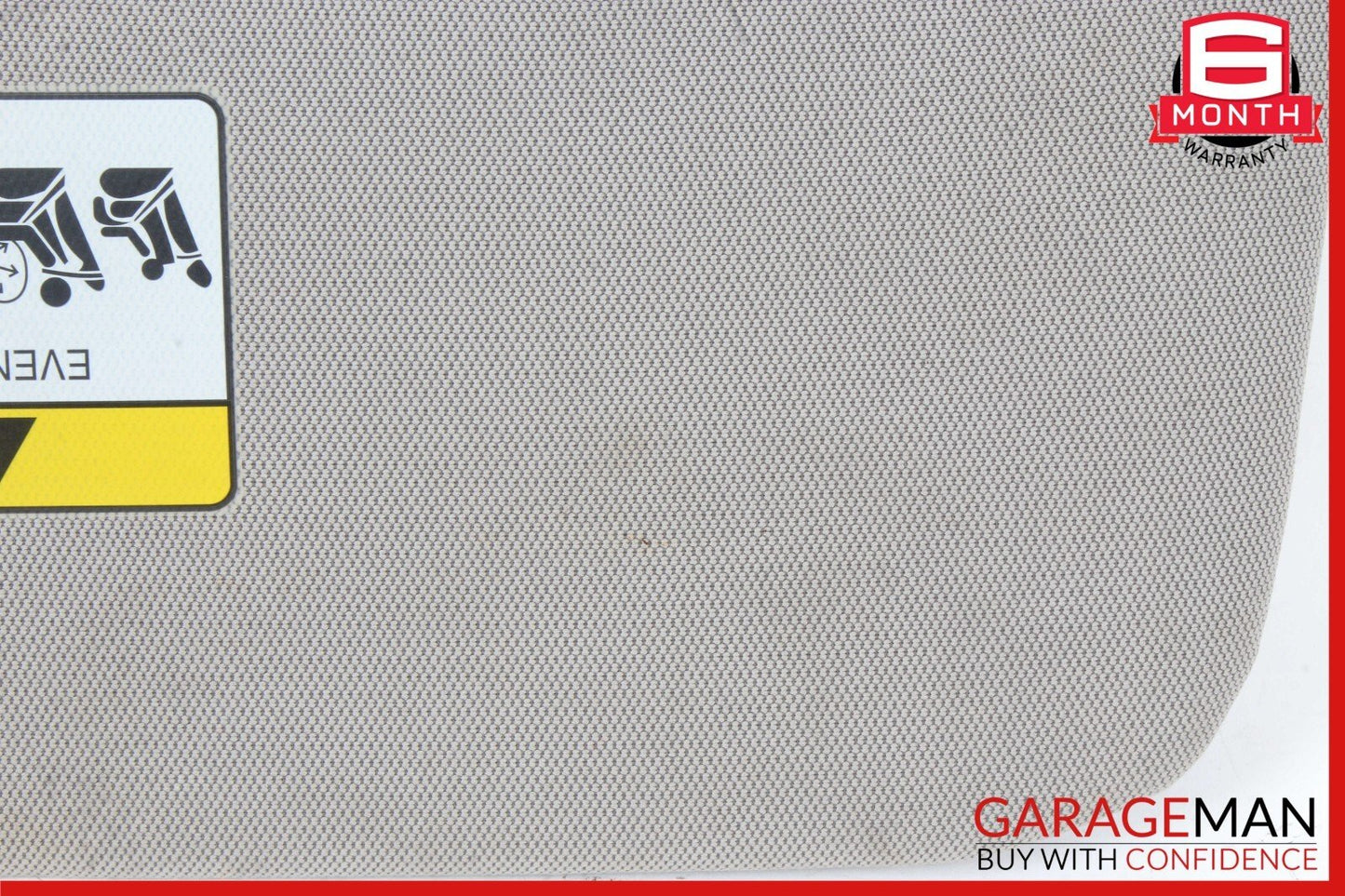 15-20 Hyundai Genesis Front Right Passenger Side Sun Visor Sunvisor Gray OEM