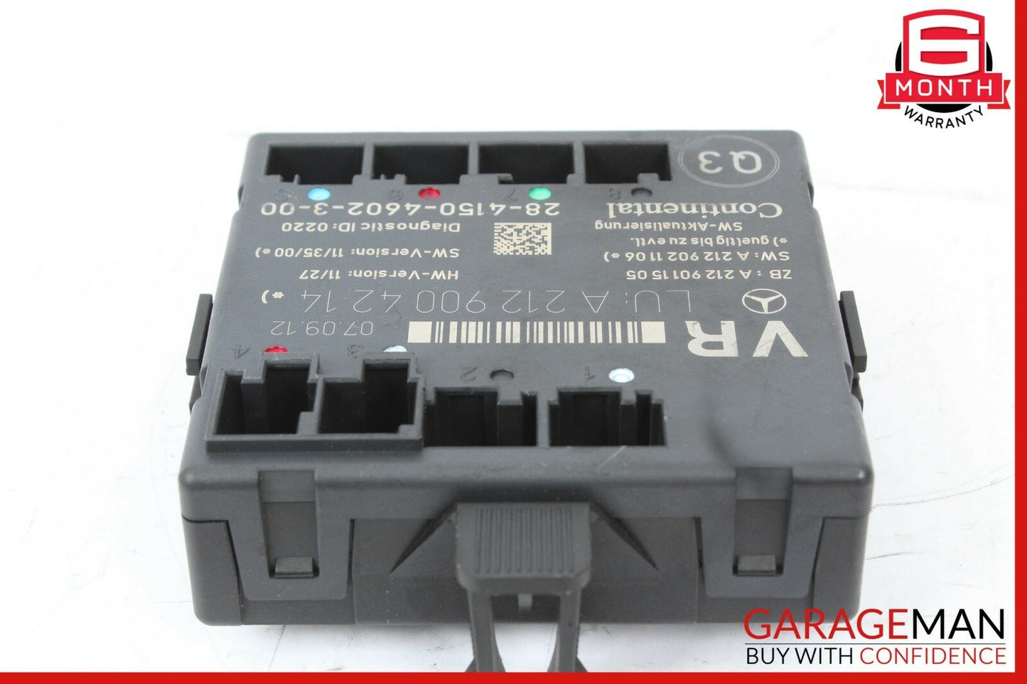 08-14 Mercedes R172 SLK350 C350 Front Right Side Door Control Module 2129004214