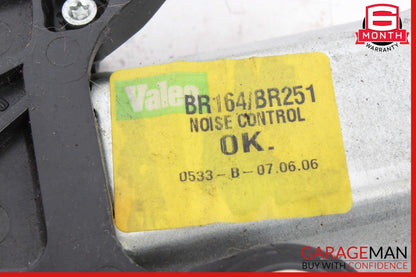 06-13 Mercedes W164 ML350 R350 Rear Glass Windshield Wiper Motor Unit Valeo OEM