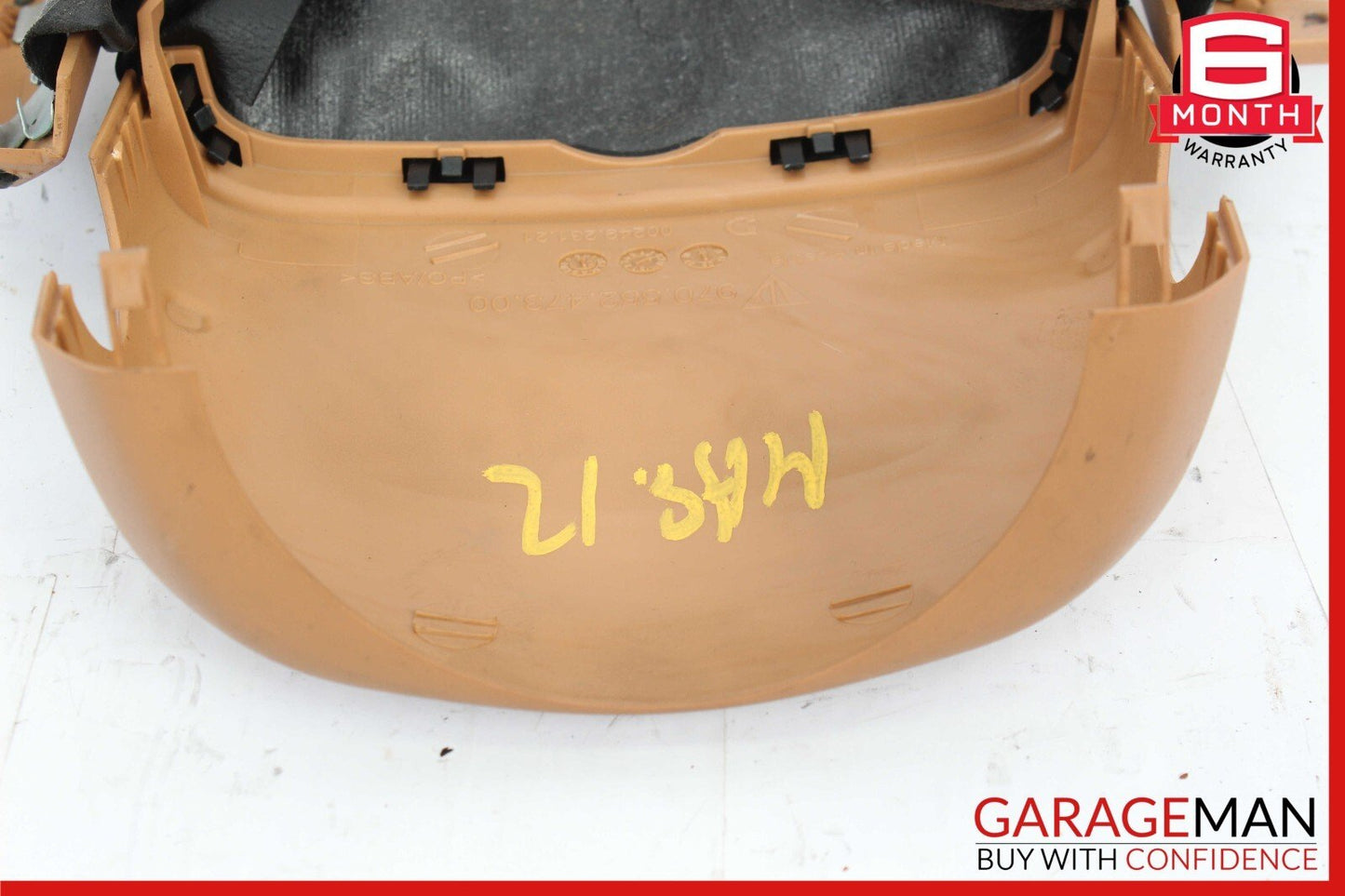 10-16 Porsche Panamera 970 Steering Column Upper Trim Panel Housing Cover Brown