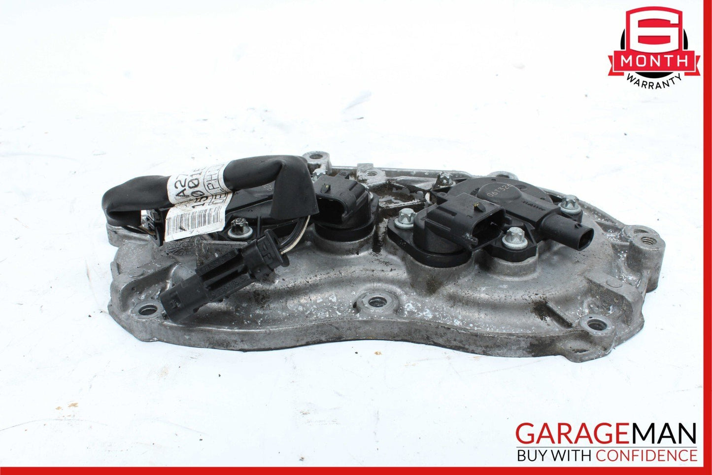 06-13 Mercedes W211 E350 S550 Front Right Engine Timing Chain Cover Plate OEM