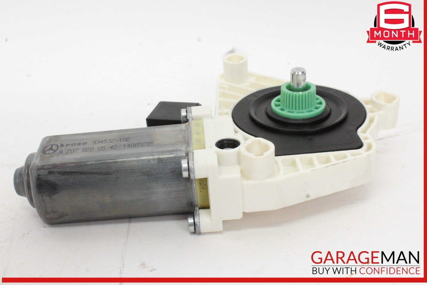 10-20 Mercedes W207 E400 Front Left Side Window Regulator Motor 2078200542 OEM