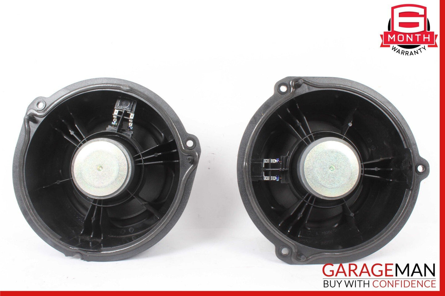 19-23 Audi Q8 Rear Left & Rear Right Side Door Audio Speaker Set of 2 4M8035411