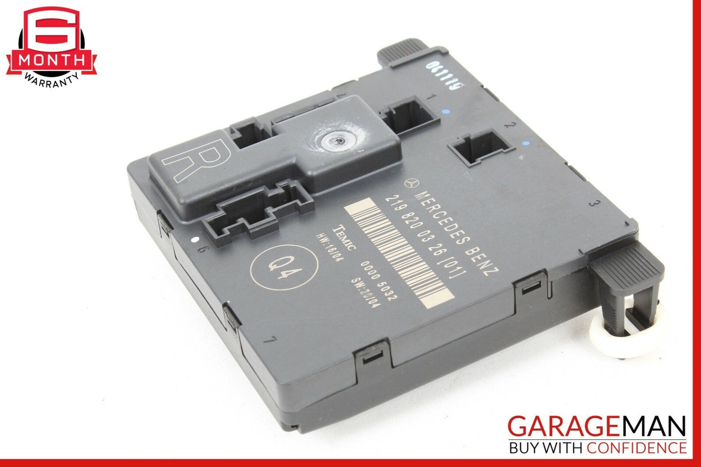 06-11 Mercedes W219 CLS500 Rear Right Passenger Side Door Control Module OEM