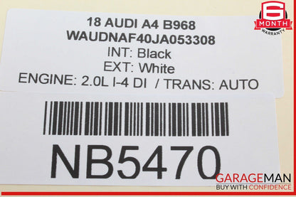 17-19 Audi A4 Dash Dashboard Driver Mode Selector Panel 8W0925301 OEM