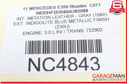 08-18 Mercedes W212 E350 Bluetec Rear Left Side Door Control Module 2129003906