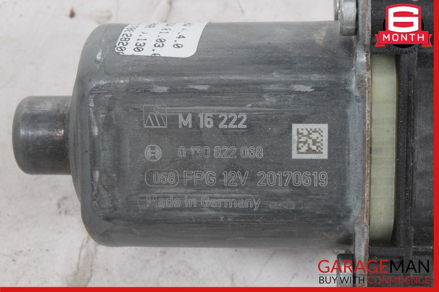 17-23 Alfa Romeo Stelvio Front Right Passenger Window Motor 0130822068 OEM