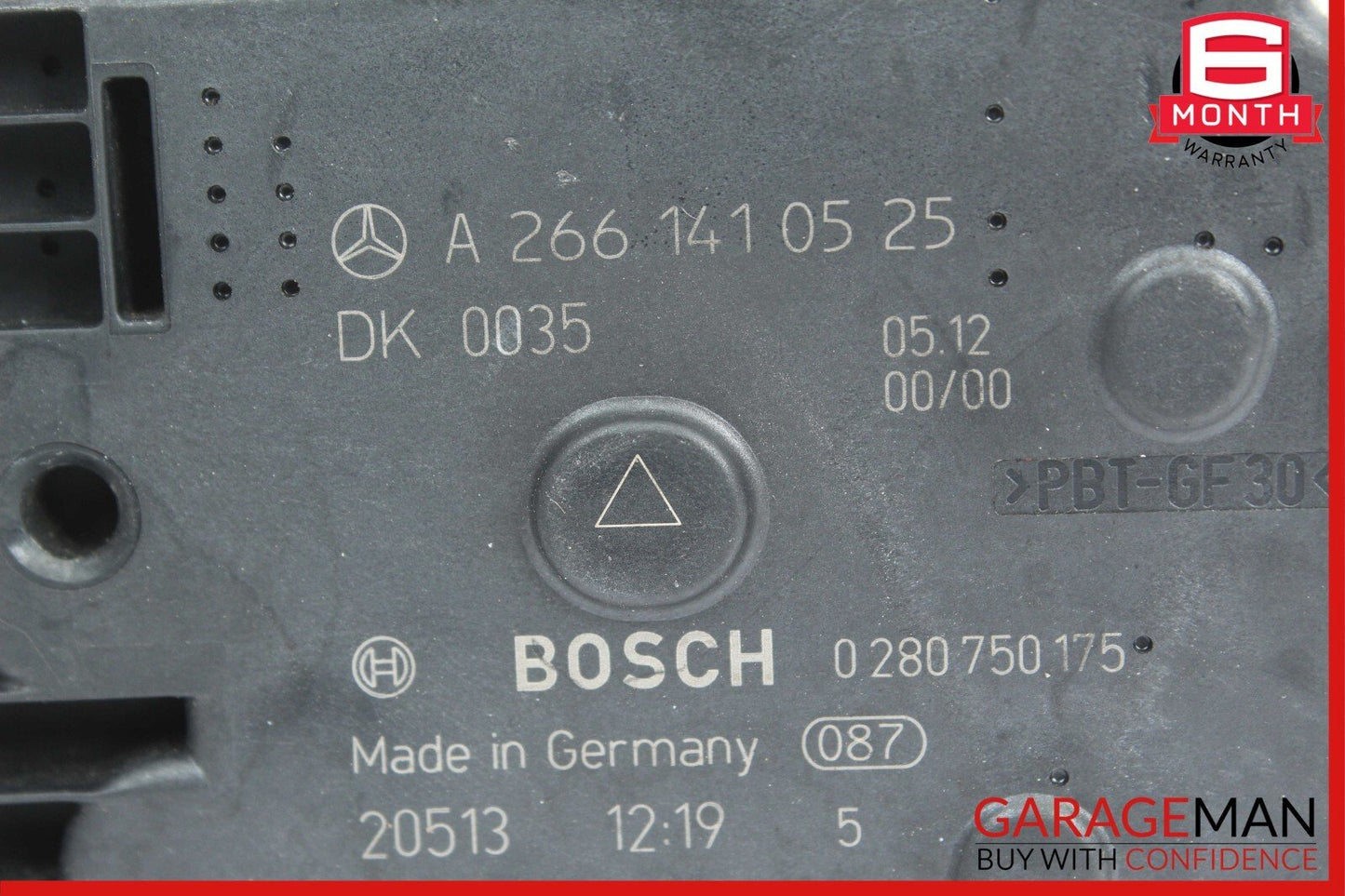 12-15 Mercedes W204 C250 SLK250 M271 Engine Throttle Body 2661410525 OEM