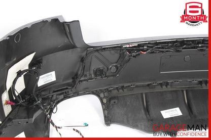 15-18 Porsche Macan 95B Rear Bumper Cover Panel Park Assist Assembly Blue OEM