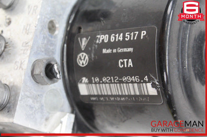 11-14 Porsche Cayenne 958 AWD ABS Anti Lock Brake Pump Module 7P0614517P OEM