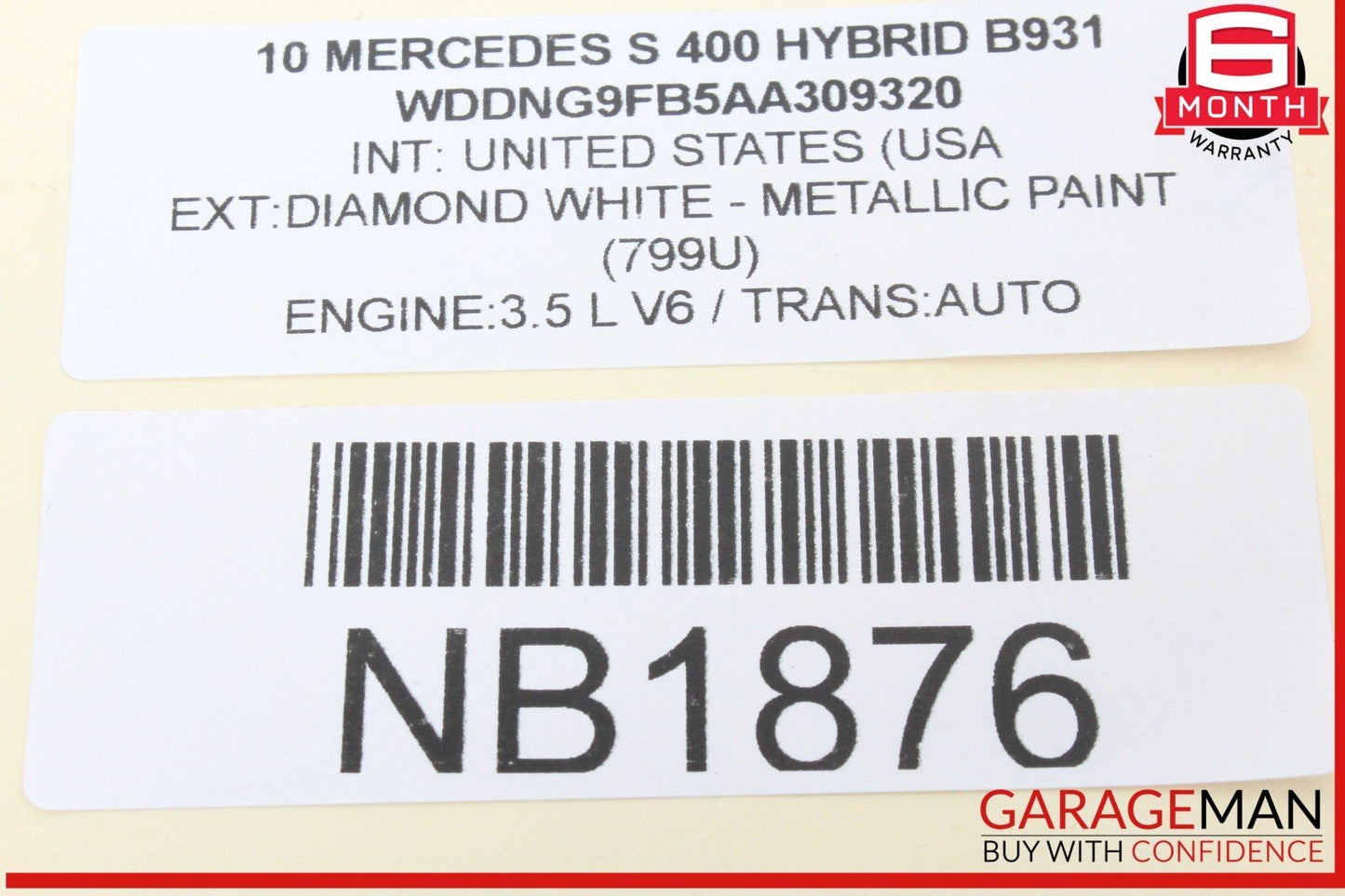 10-13 Mercedes W221 S400 Hybrid S550 S63 AMG Rear Sam Fuse Relay Box Control Module