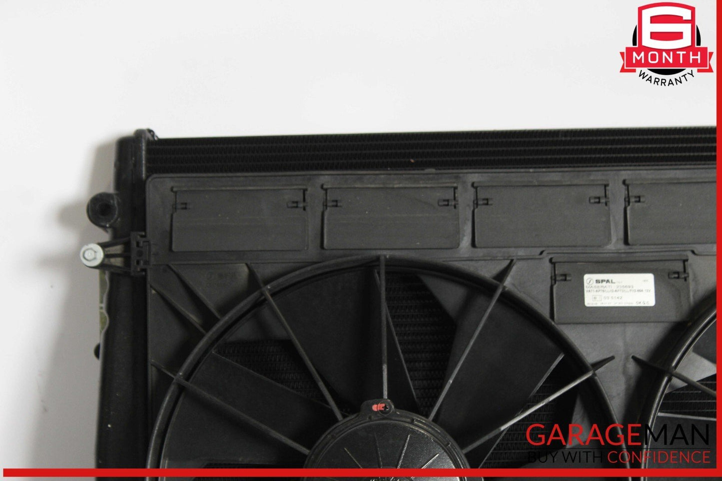 09-19 Maserati GranTurismo 4.2L Water Cooling Radiator A/C Condenser OEM