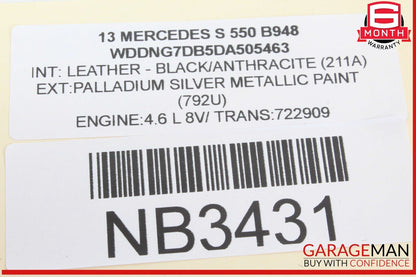 07-14 Mercedes W221 S550 Front Left Driver Seat Control Memory Switch OEM