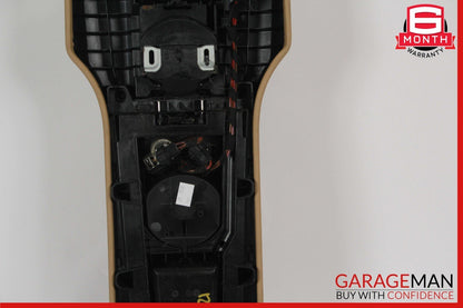 10-16 Porsche Panamera 970 Rear Center Middle Console Storage Trim Panel Beige