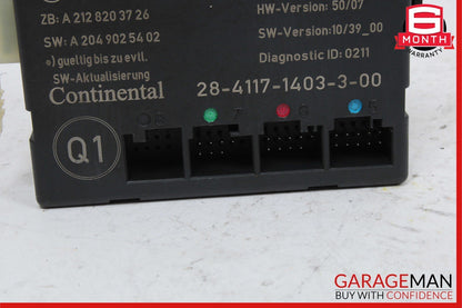 08-18 Mercedes W204 C250 C350 E350 E400 Front Left Side Door Control Module OEM