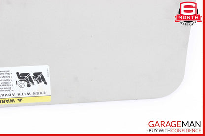 06-12 Mercedes X164 GL450 ML450 Front Right Side Sun Visor Sunvisor Shade Gray