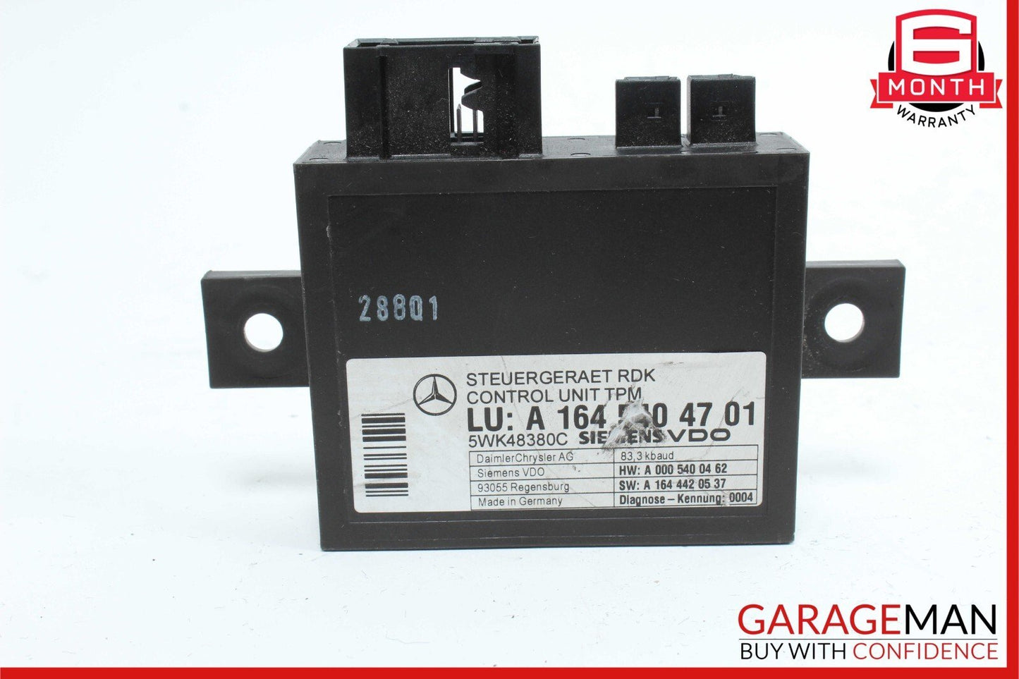 06-13 Mercedes W219 CLS550 R350 E350 TPMS Tire Pressure Control Module Unit OEM