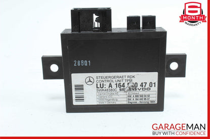 06-13 Mercedes W219 CLS550 R350 E350 TPMS Tire Pressure Control Module Unit OEM