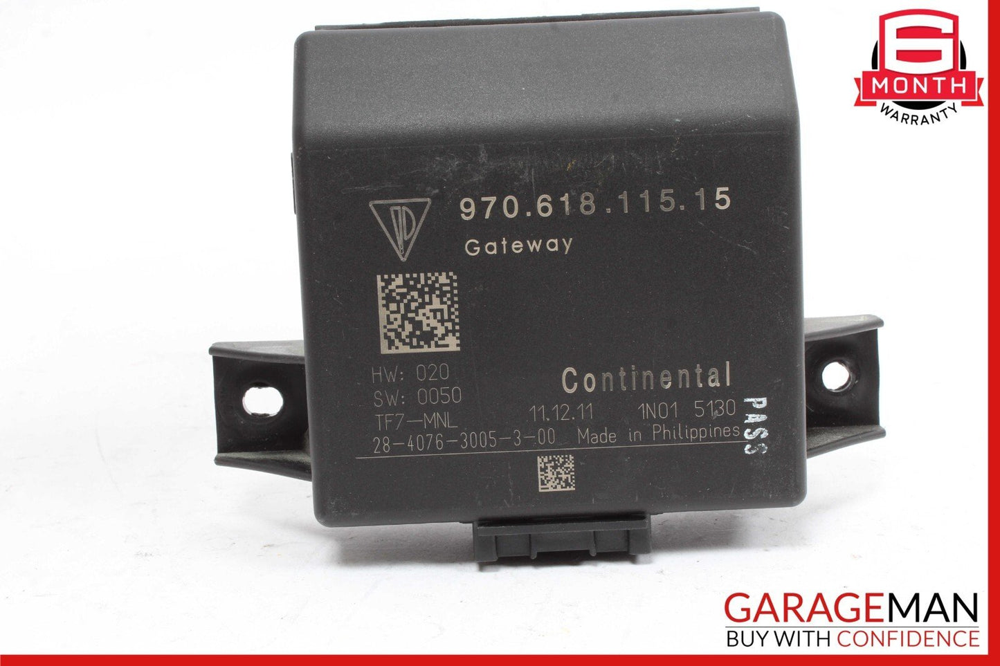 10-13 Porsche Panamera S Gateway Network Chassis Control Module 97061811515 OEM