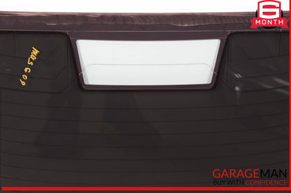 08-18 Maserati GranTurismo M145 Rear Windshield Wind Shield Back Glass Black OEM