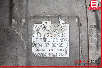 03-06 Porsche Cayenne 955 AC A/C Air Compressor 3B0820803C OEM