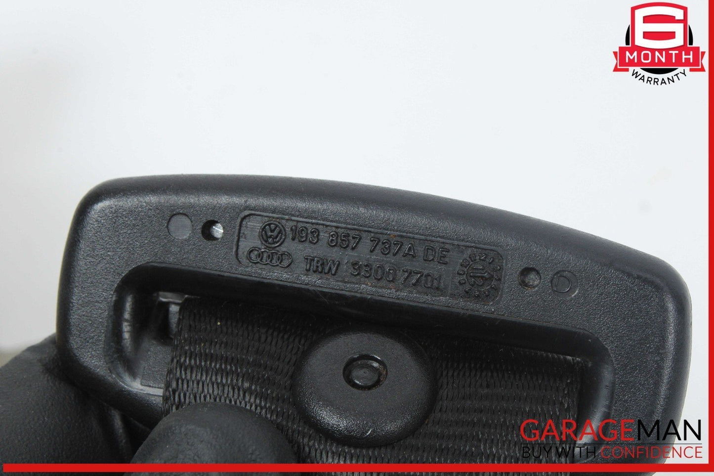 12-18 Audi A7 A6 Front Right Passenger Side Seat Belt Retractor Black OEM