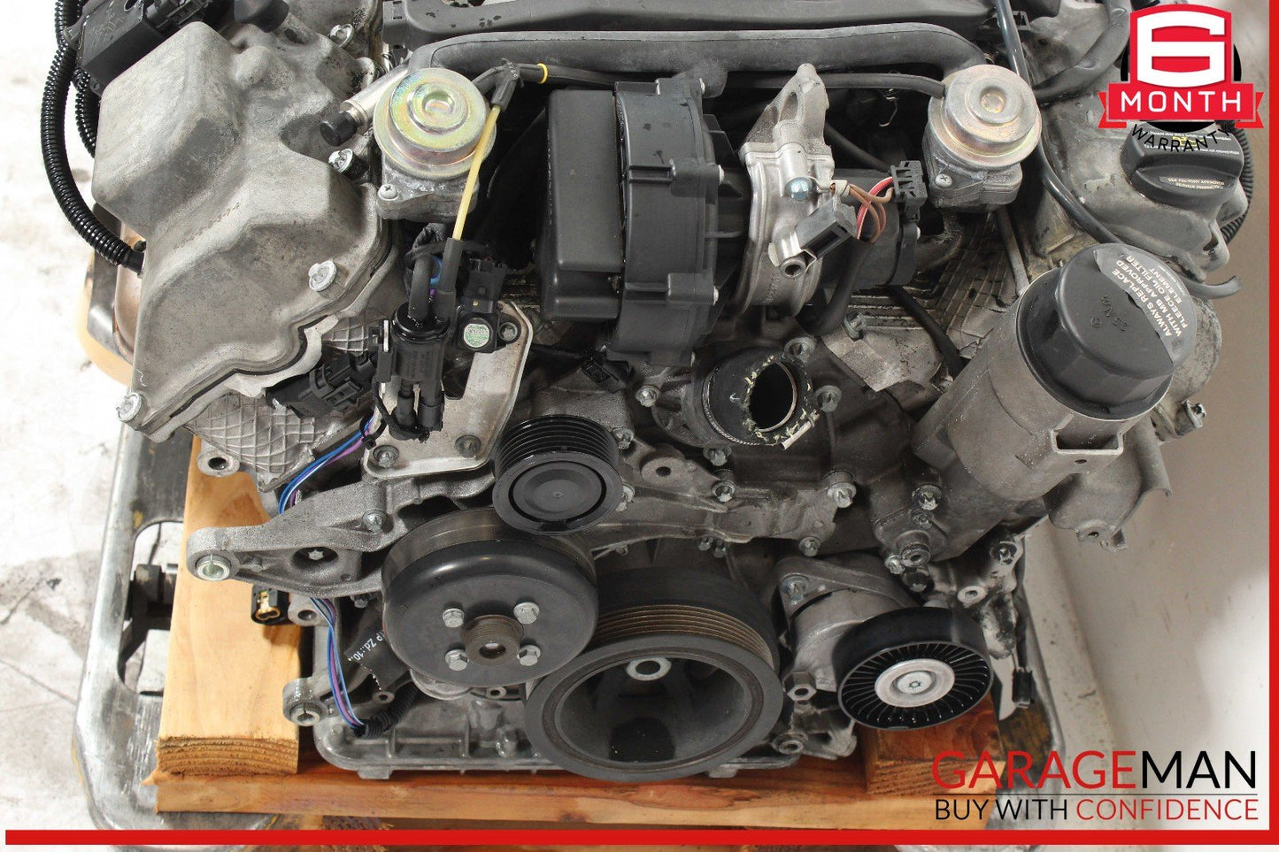 03-06 Mercedes R230 SL500 RWD Engine Motor Block Assembly OEM 180k