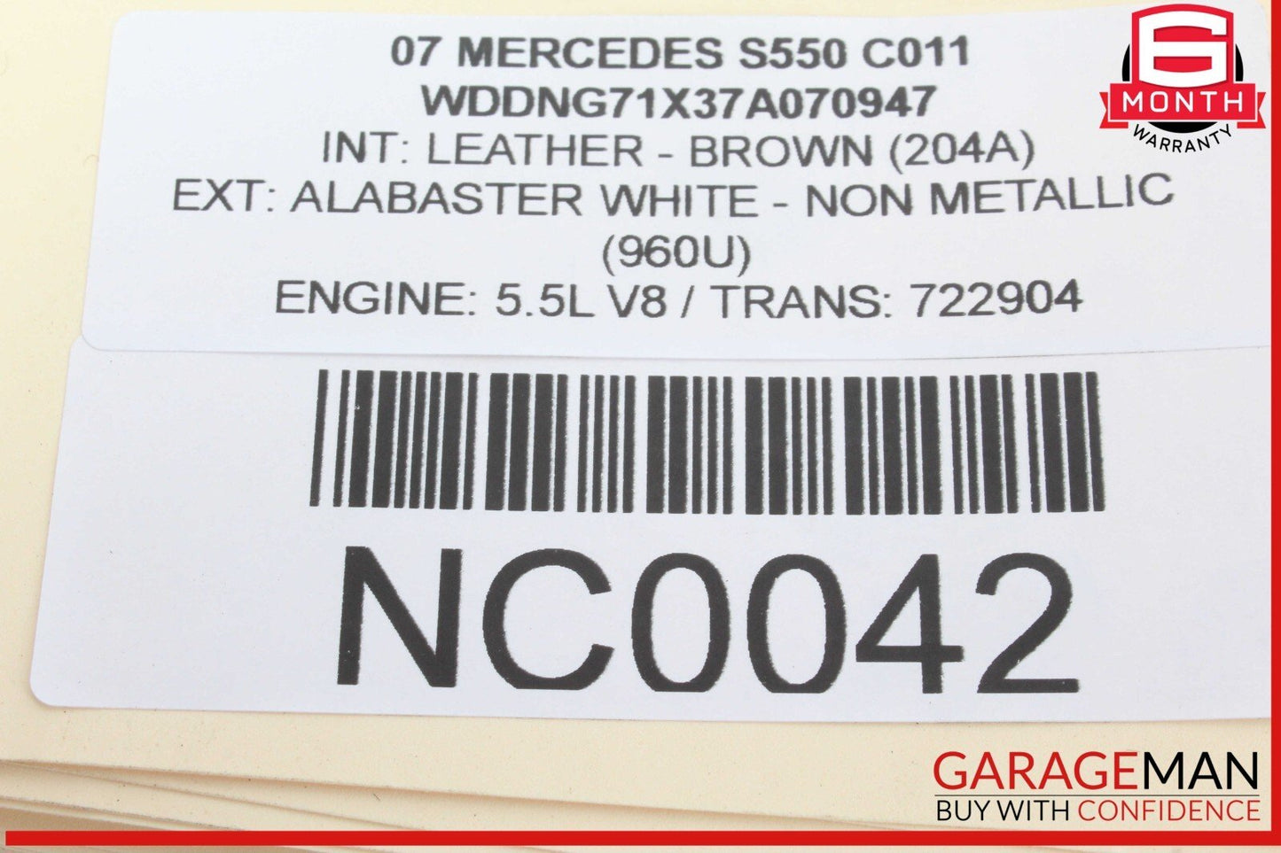 07-13 Mercedes W221 S550 S63 Front Left Driver Side Under Seat Control Unit OEM