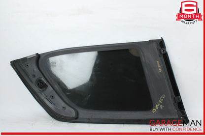 13-19 Mercedes X166 GL450 GLS550 Rear Right Side Quarter Window Glass Trim Assy