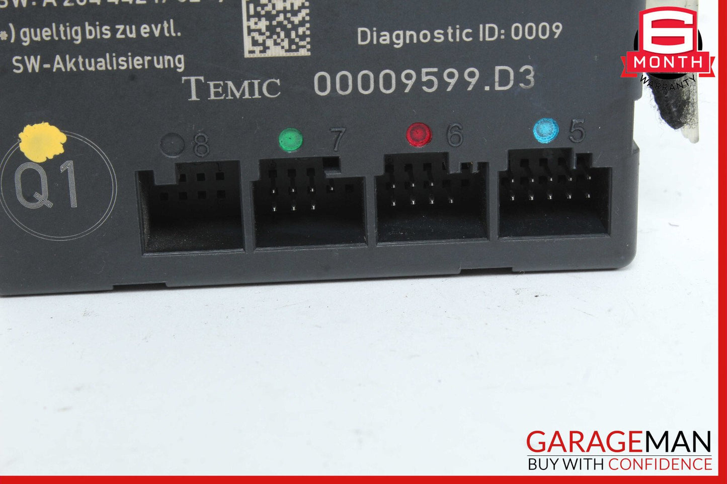 08-18 Mercedes W204 C350 C250 E400 Front Right Side Door Control Module OEM