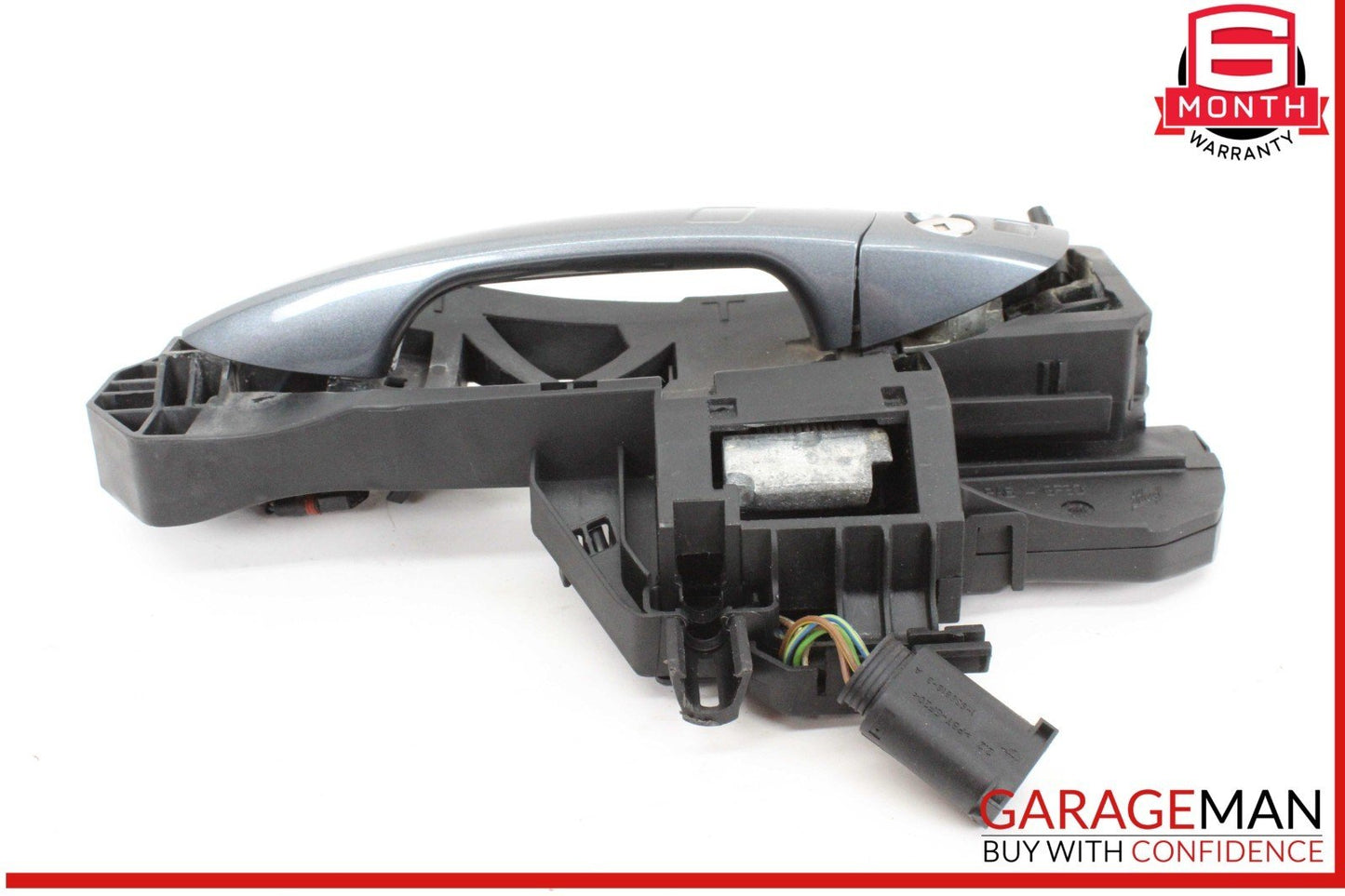 07-13 Mercedes W221 S550 Front Left Driver Side Exterior Door Handle Gray OEM