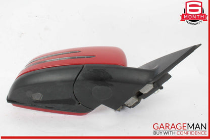12-15 Mercedes W204 C250 C300 Front Right Side Mirror Door Rear View Red OEM