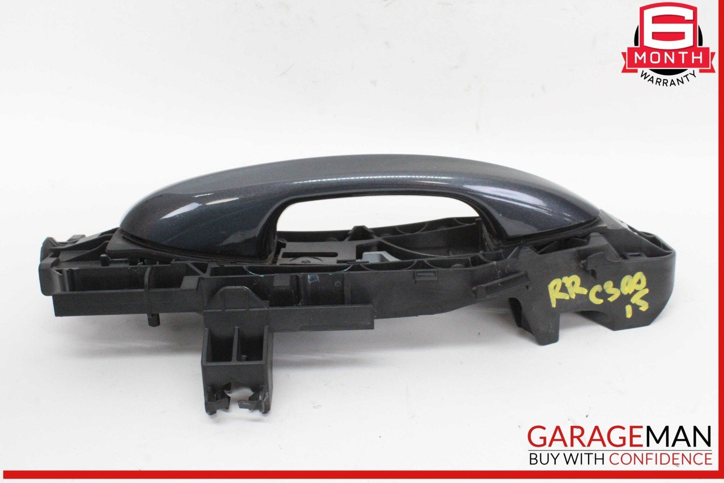 15-20 Mercedes W205 C300 Right Passenger Side Exterior Door Handle Gray OEM