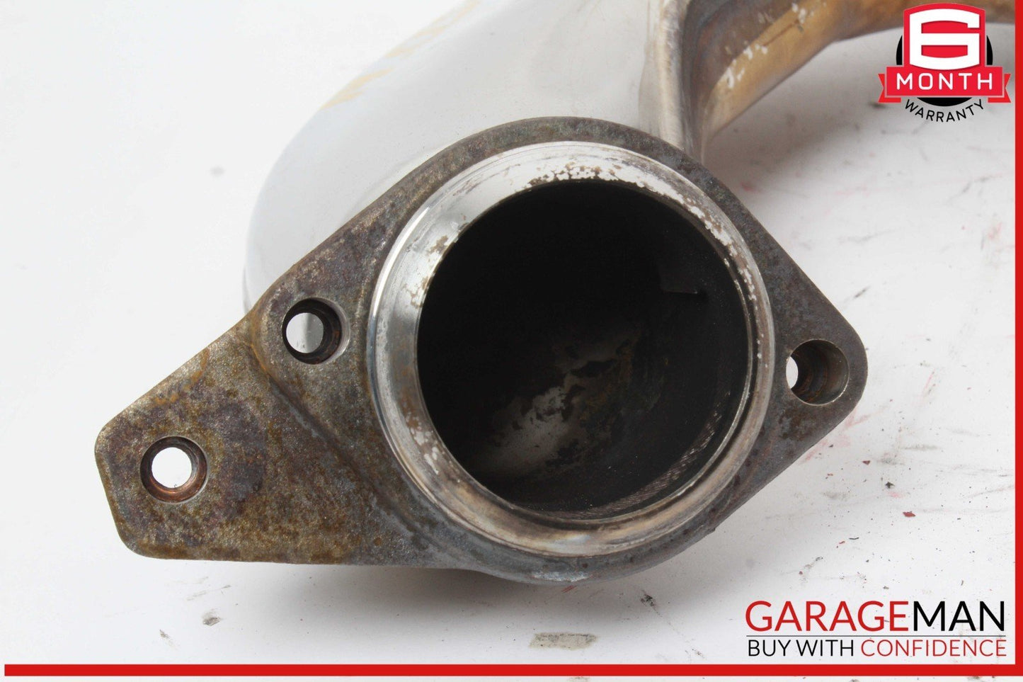 12-18 Mercedes W218 CLS550 4.6L Right Exhaust Pipe Adapter 2781400808 OEM