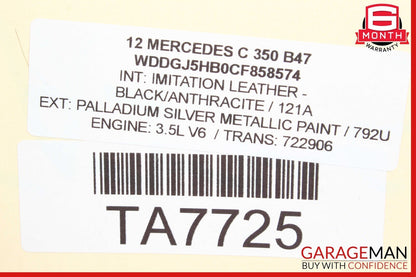 12-15 Mercedes W204 C350 Front Right Side Door Control Module Unit OEM