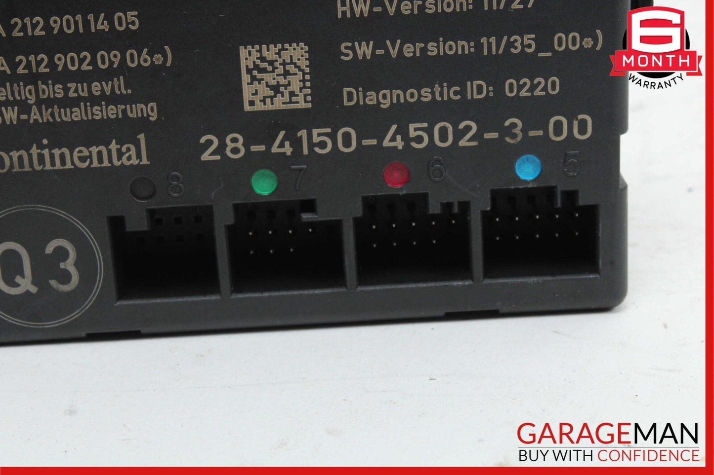 08-18 Mercedes R172 SLK250 C350 Front Left Side Door Control Module Unit OEM