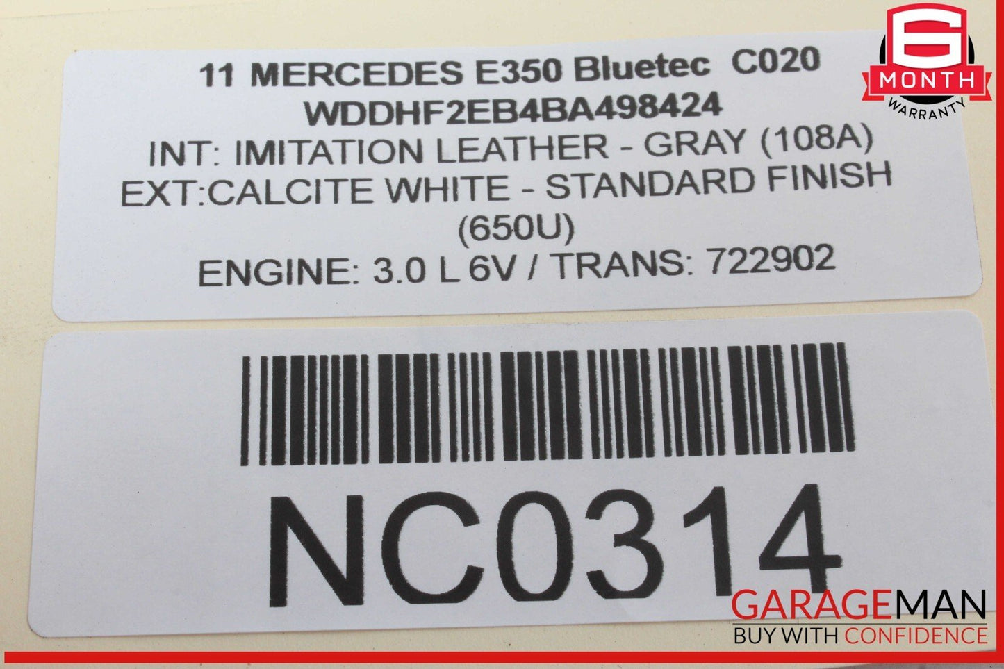 10-13 Mercedes W212 E350 Bluetec Diesel ECU Engine Control Module Unit FLASHED