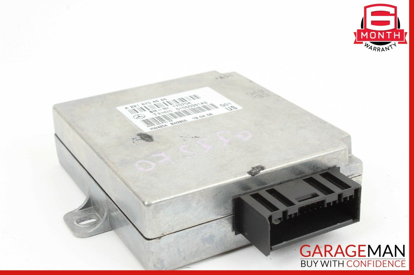 07-13 Mercedes W221 S550 CL550 Voice Language Communication Control Module OEM
