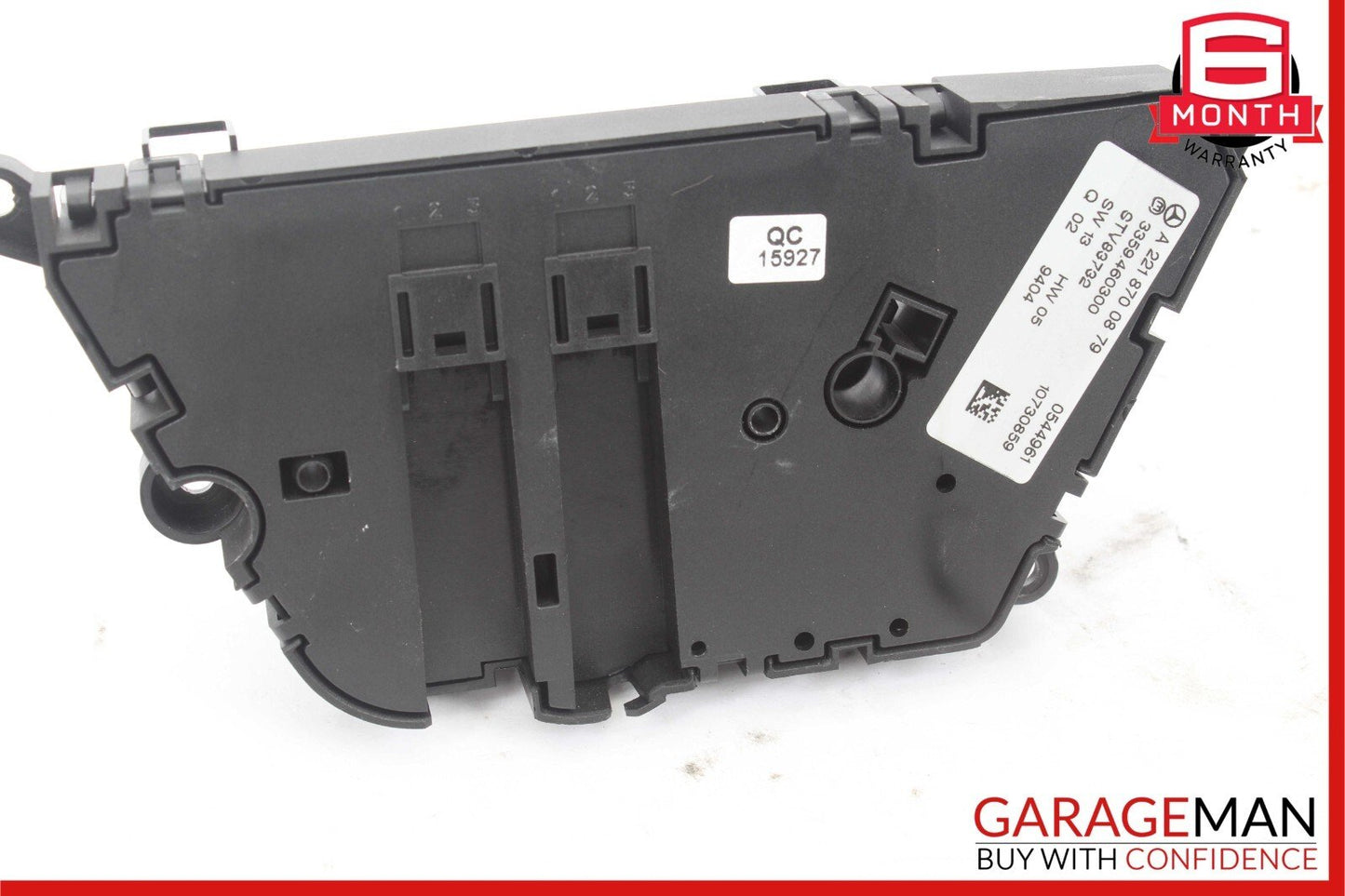 07-13 Mercedes W221 S63 AMG Rear Left Driver Seat Control Memory Switch OEM