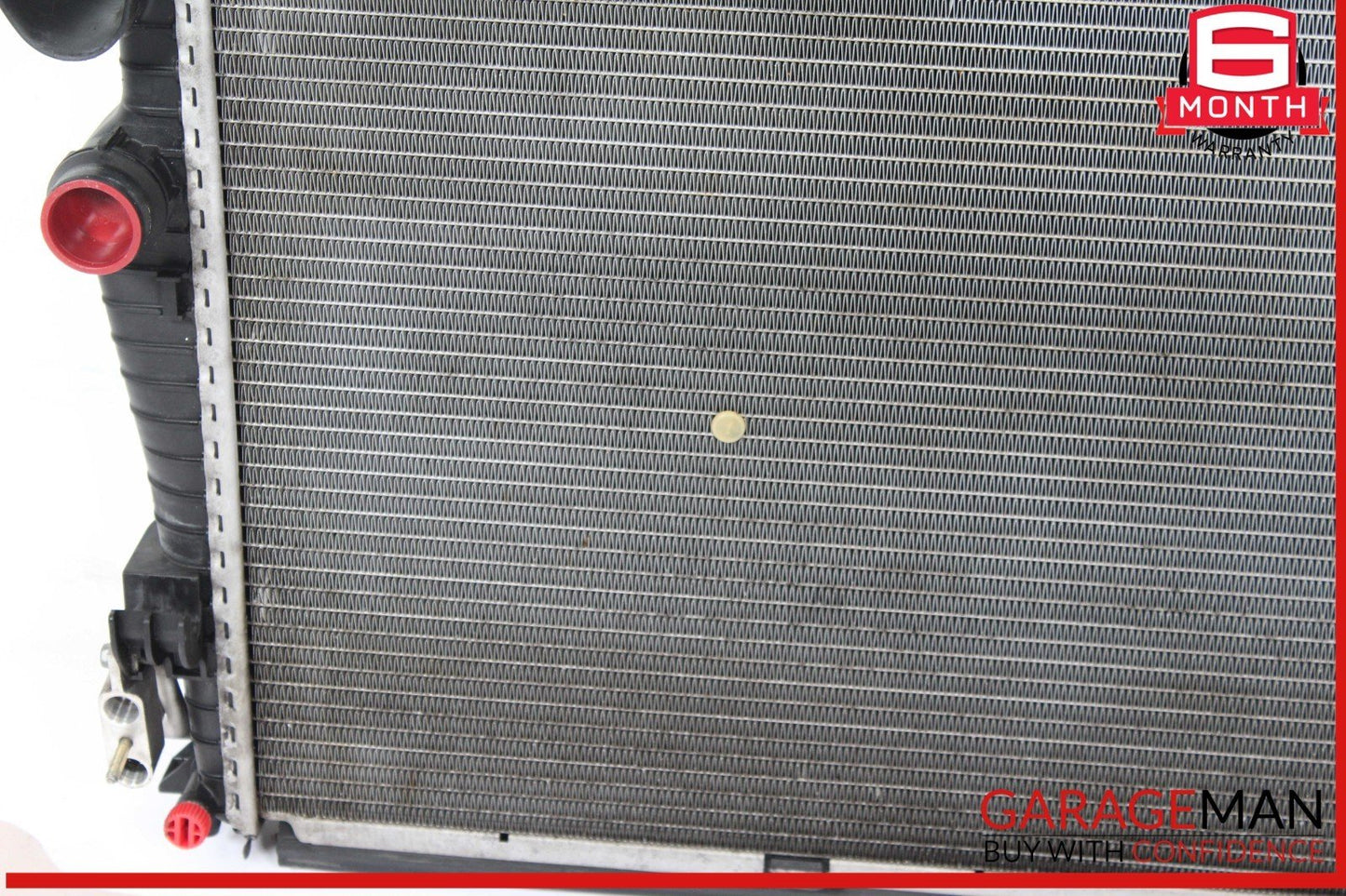 03-08 Mercedes R230 SL500 Engine Radiator A/C AC Air Condenser Oil Cooler Assy