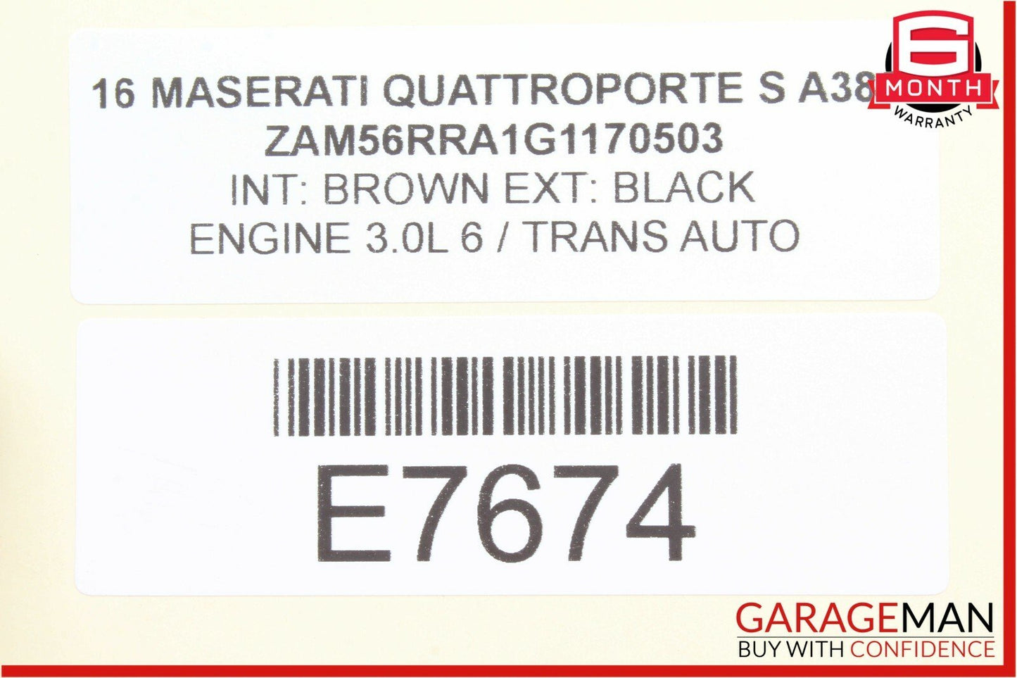 14-18 Maserati Quattroporte AM FM Antenna Computer Module Control 670002130 OEM