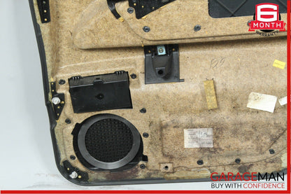 96-02 Mercedes W210 E320 Rear Left Driver Side Interior Door Panel OEM
